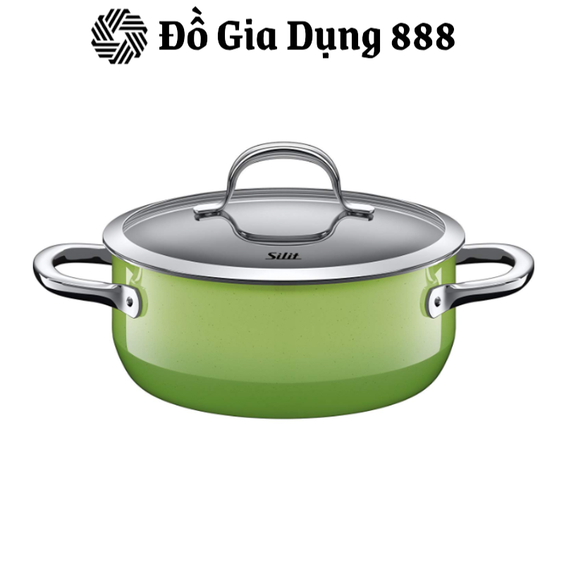 Bộ nồi Silit Passiona 3 nồi 1 quánh màu đỏ/ xanh/ vàng - Hàng chính hãng