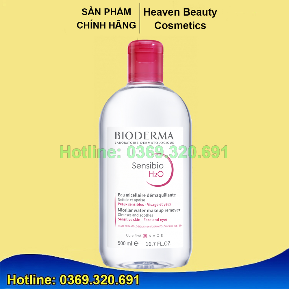 NƯỚC TẨY TRANG BIODERMA H2O SOLUTION 500ML
