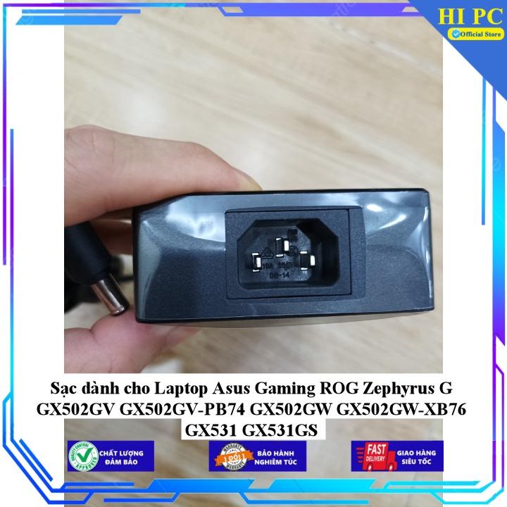 Sạc dành cho Laptop Asus Gaming ROG Zephyrus G GX502GV GX502GV-PB74 GX502GW GX502GW-XB76 GX531 GX531GS - Kèm Dây nguồn - Hàng Nhập Khẩu