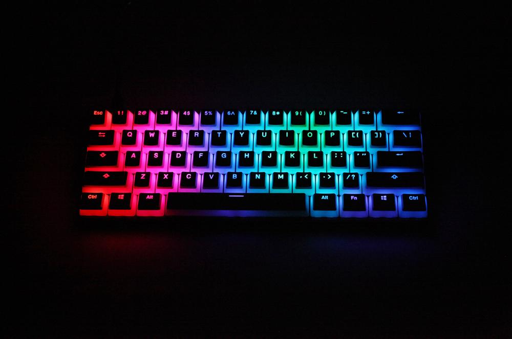 Bánh V2 Pbt Doubleshot Keycap Oem Backlit Cho Bàn Phím Cơ Trắng Gh60 Xi 87 Tkl 104 108 Ansi Iso Xd64 xd68 Bm60