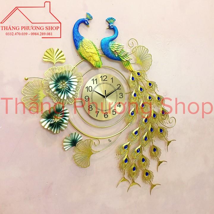 Đồng Hồ Treo Tường Con Công Uyên Ương TP-067