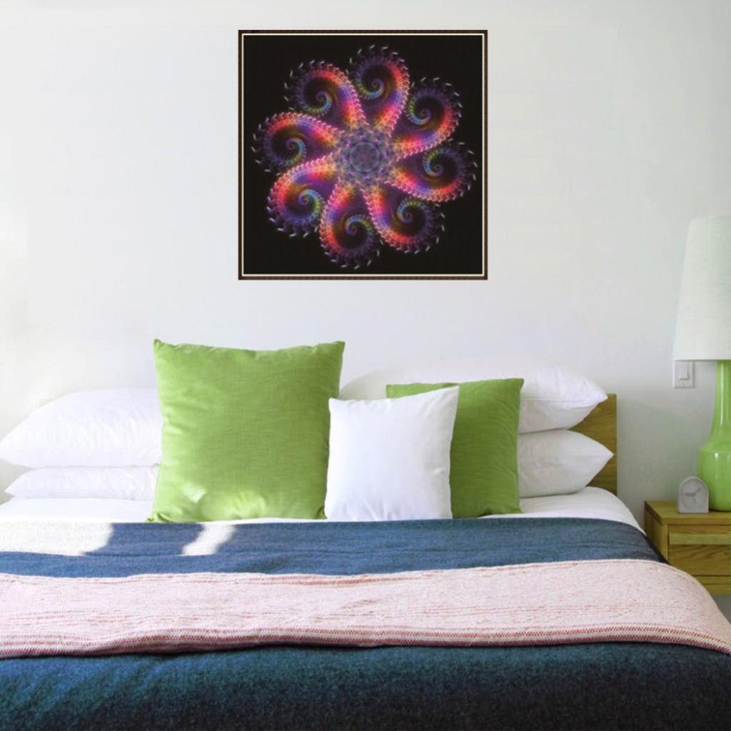 Magic Flower DIY 5D Diamond Painting for Adult Beginners Embroidery Kit Home Wall Hanging Decor Craft
