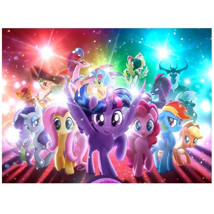 13 Ngựa Thiên Thần Pony (12 Ngựa Size 6cm-8cm+1 Ngựa 14cm