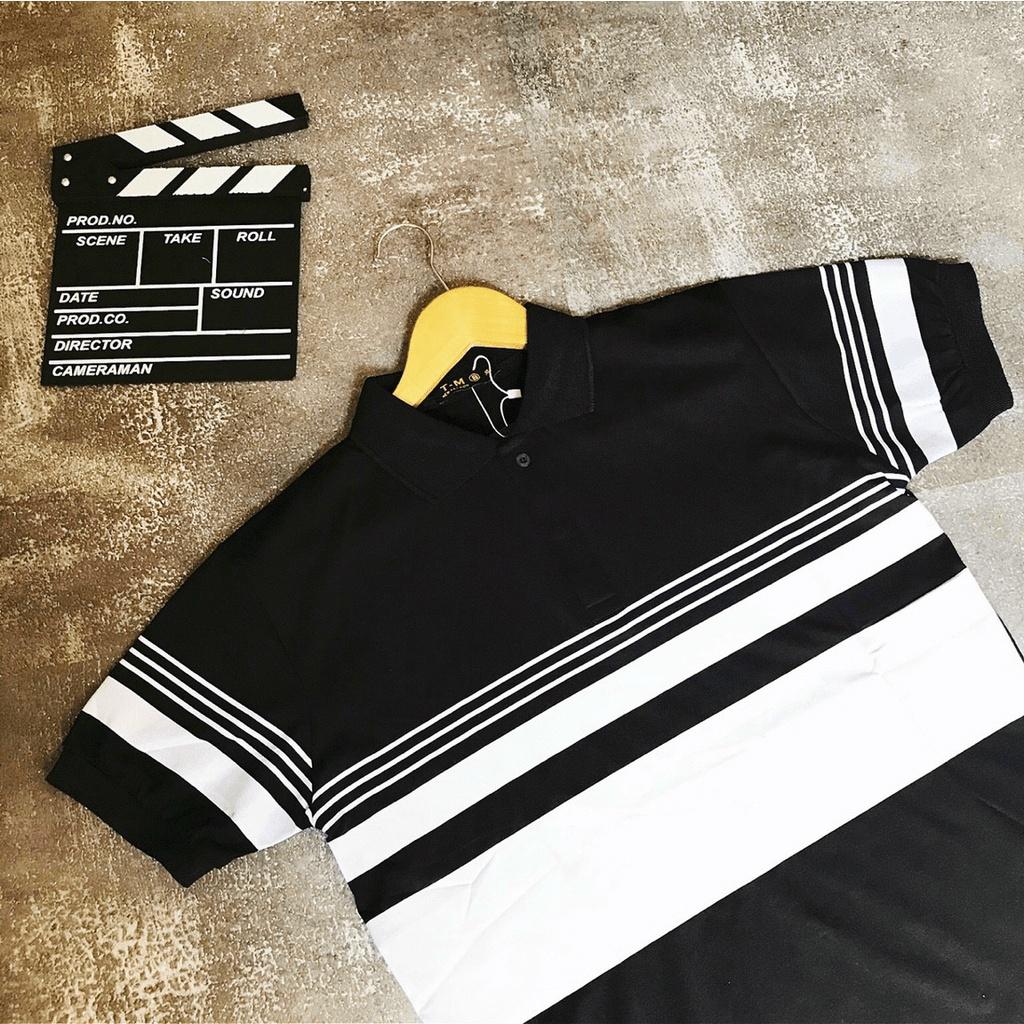 ÁO THUN NAM TAY NGẮN SỌC NGANG