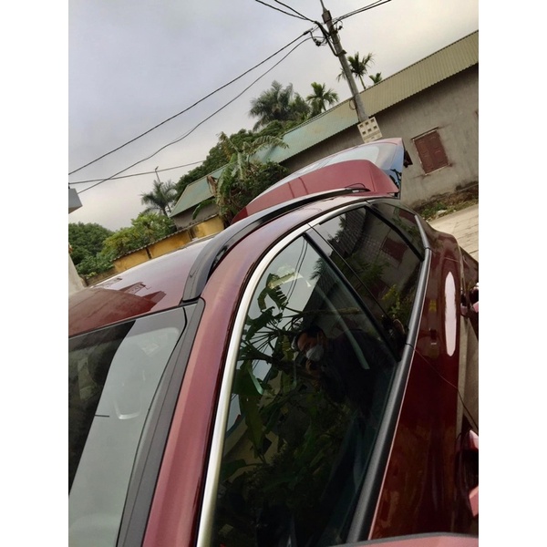 Bộ 2 thanh giá nóc xe Hyundai Tucson 2022 2023 Màu đen kiểu dáng thể thao cao cấp