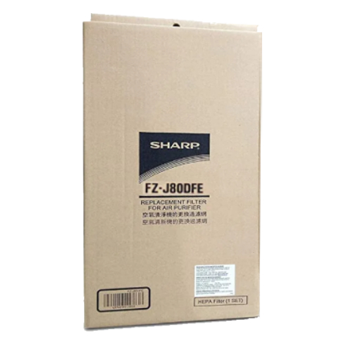 FZ-J80DFE | Màng lọc than hoạt tính máy Sharp FP-J60E-W và FP-J80EV-H