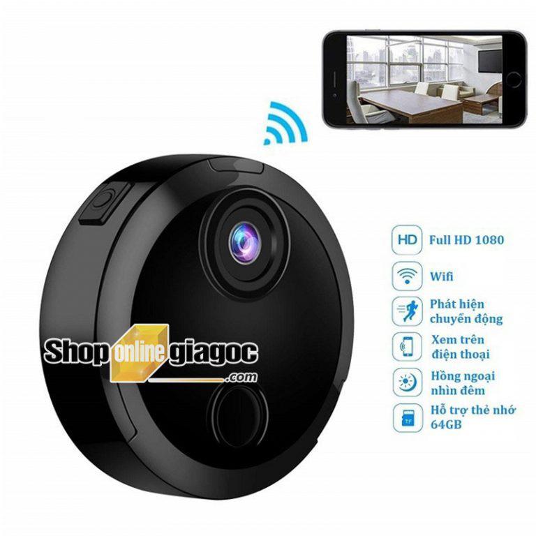 Camera Mini Wifi HDQ15 1080P Hồng Ngoại Kết Nối Với Điện Thoại