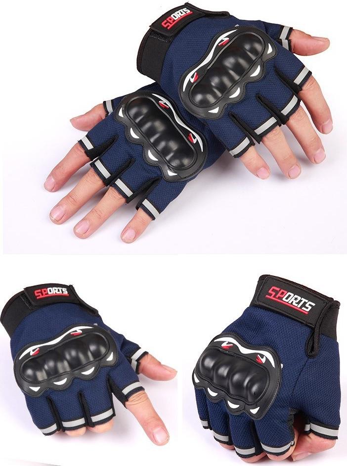 Găng Tay Sports phươt, tập gym, thể thao đa năng Dành Cho Phượt Thủ - Đen