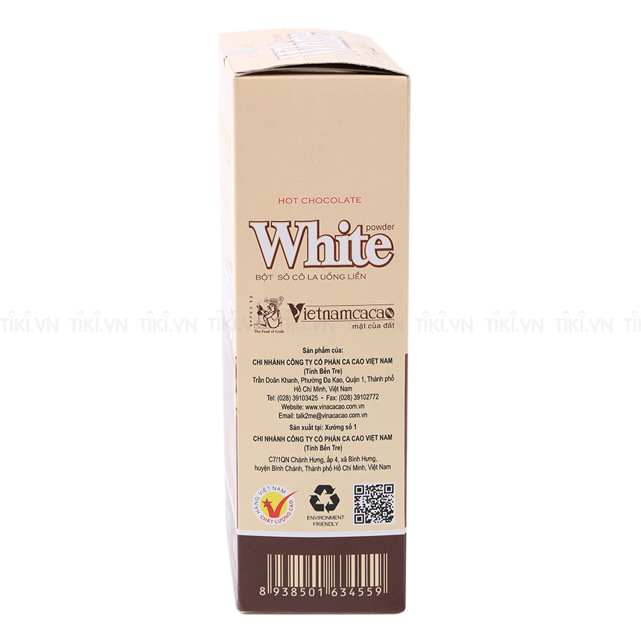 Bột Cacao Hot Chocolate White Vinacacao (300 g)