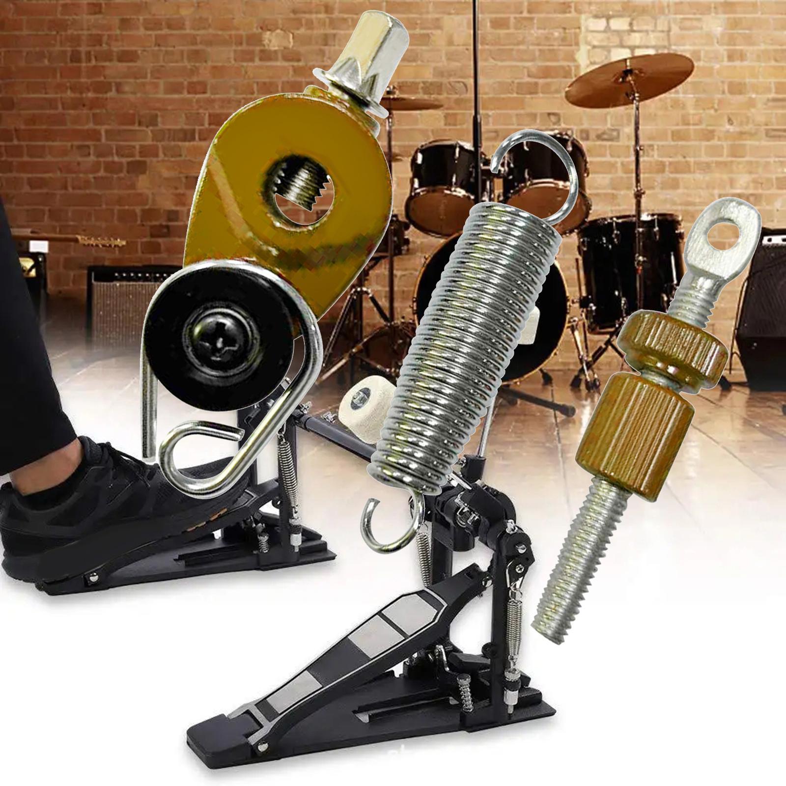 Pedal Spring Tensioner Drum Set Spring for Bass Drum Replacement DIY Parts