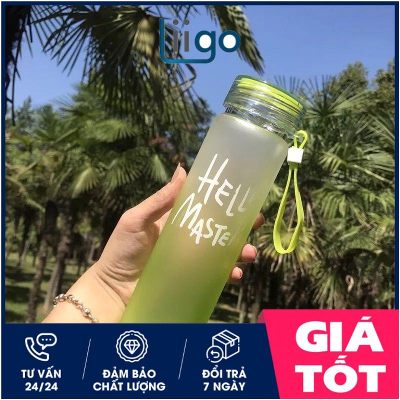 Bình Nước Thủy Tinh Hello Master 400ml