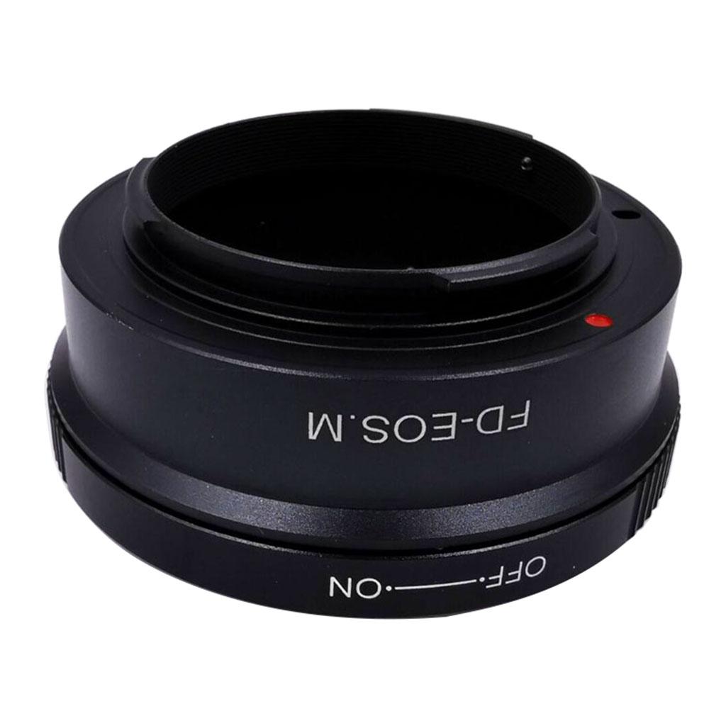 For FD Lens to for Canon EOS M EF-M Mirrorless Camera Adapter, fits for Canon M1, M2, M3 M10 Mirrorless Camera