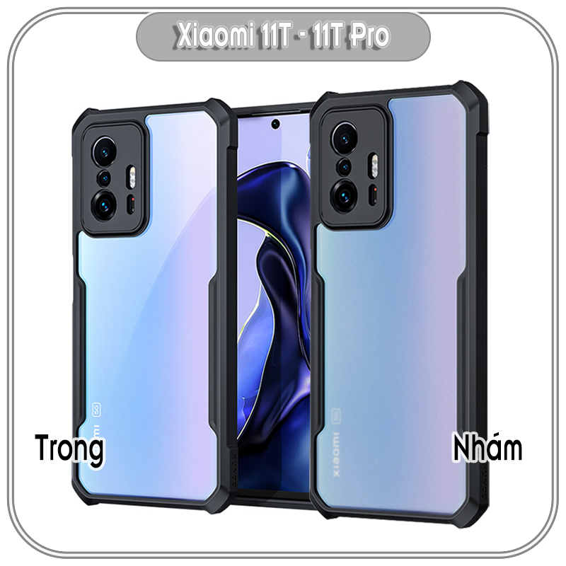 Ốp lưng cho Xiaomi 11T - 11T Pro chống sốc trong viền nhựa dẻo XunDD - Hàng nhập khẩu