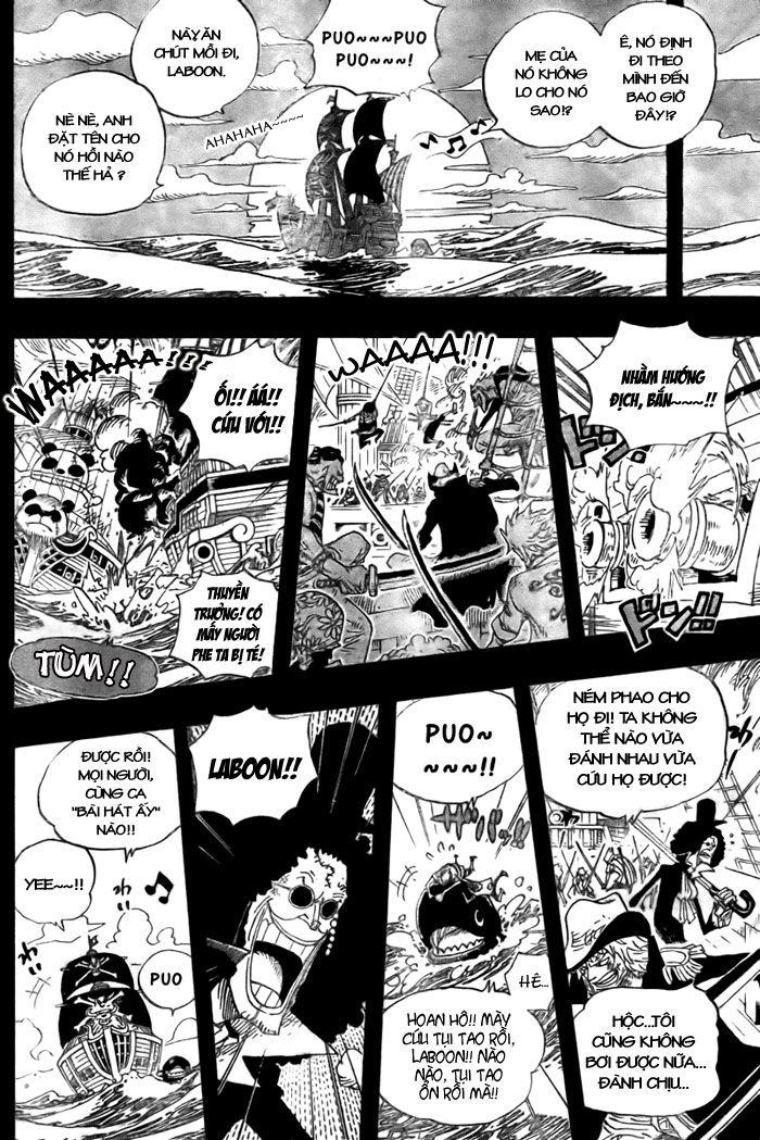 đảo hải tặc - one piece chapter 487 4