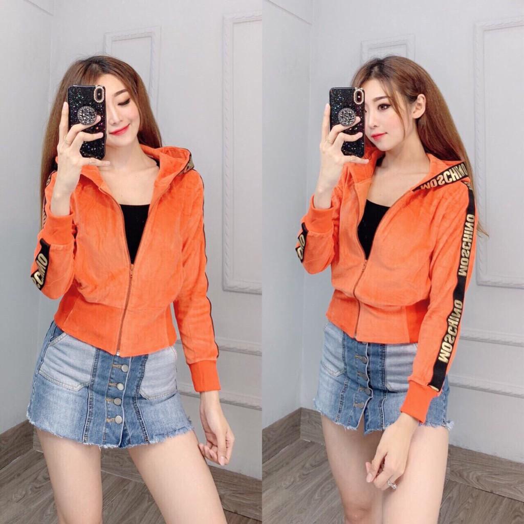 AÓ KHOÁC NHUNG FORM LỬNG VIỀN