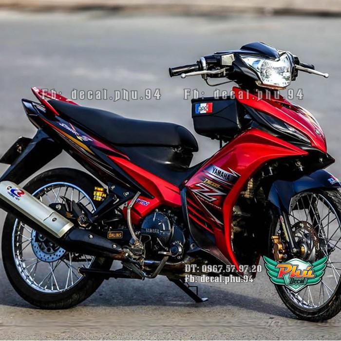 Tem rời Exciter 2011-2014 Spark Z đỏ đen