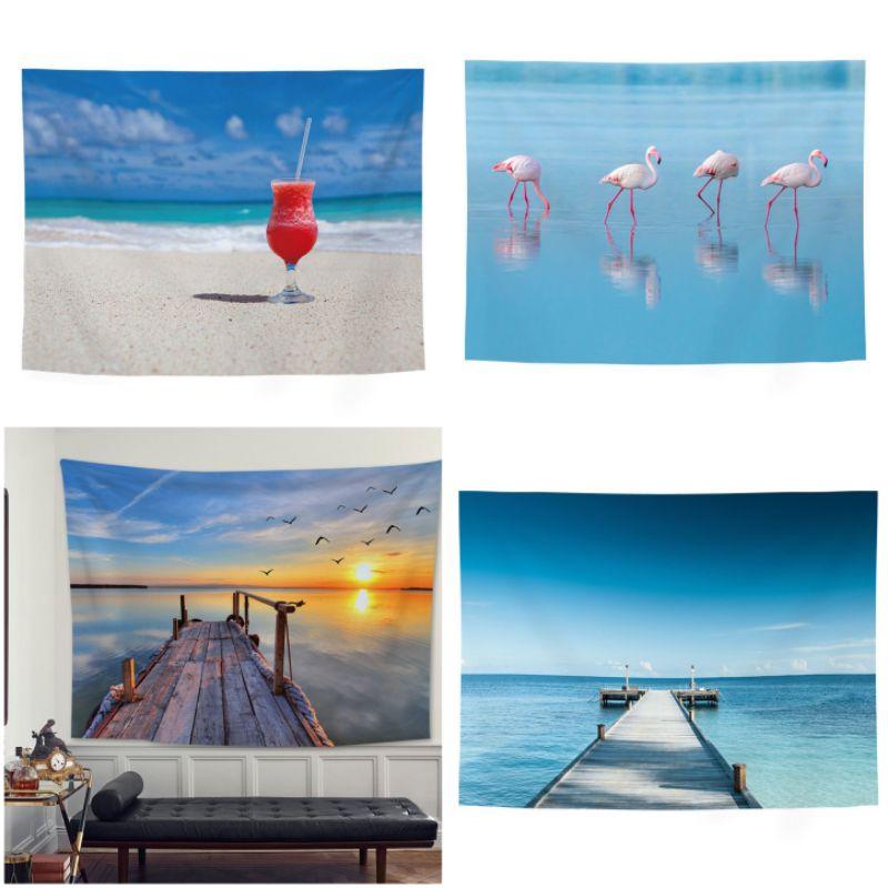 Vải treo tường Decor phòng - bộ sưu tập mẫu tranh phong cảnh hiện đại