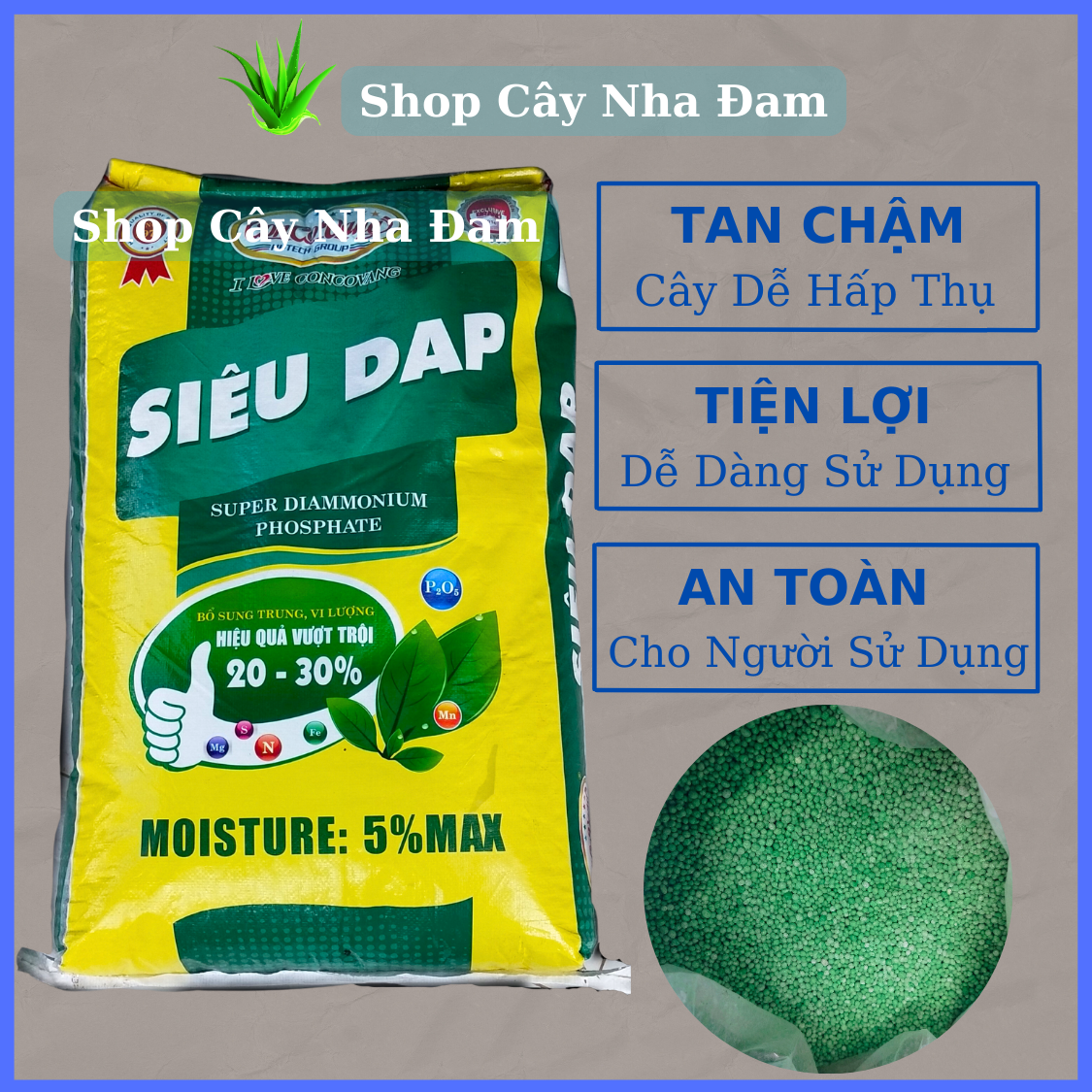 Phân DAP Loại Cao Cấp Cho Mọi Cây Trồng