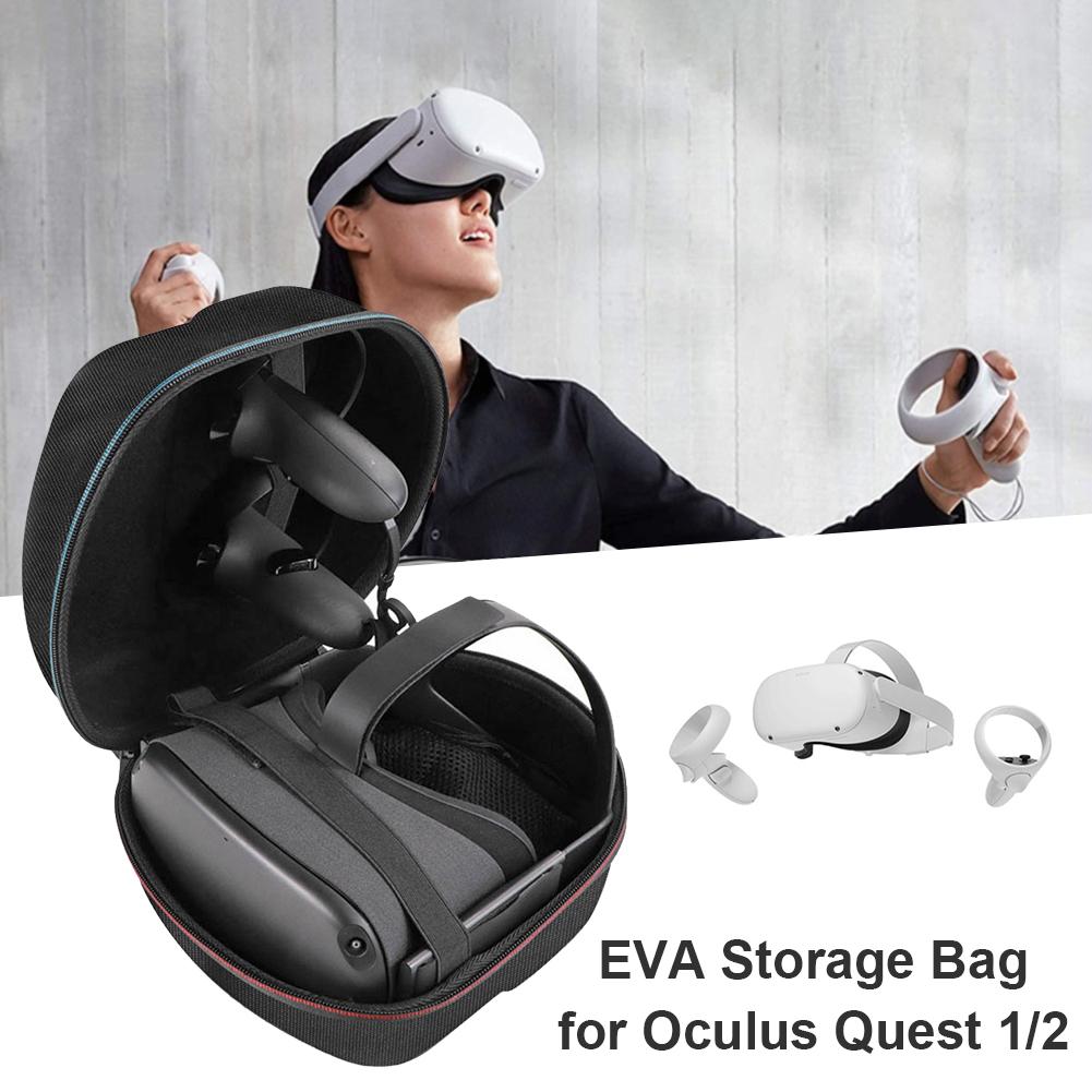 Túi lưu trữ di động cho Oculus Quest 2 VR kính điều khiển tai nghe EVA Travel Caving cho Oculus Quest VR Phụ kiện Màu sắc: EVA cho Quest 1 2