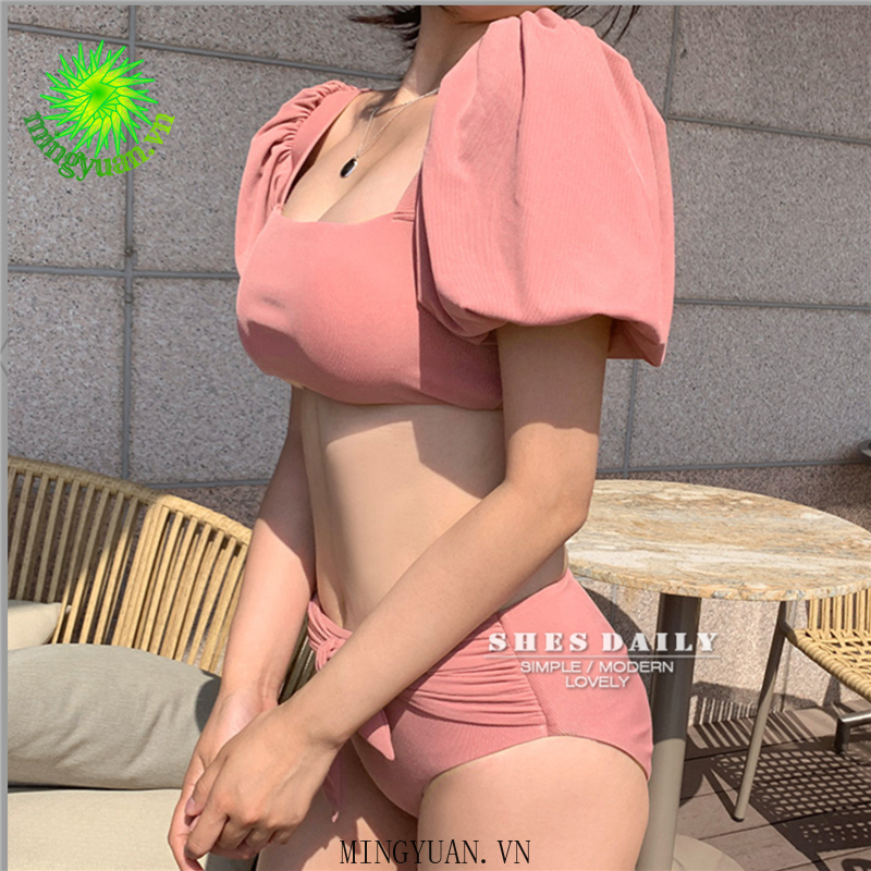 Bộ đồ bơi bikini hai mảnh phong cách Hàn 2020