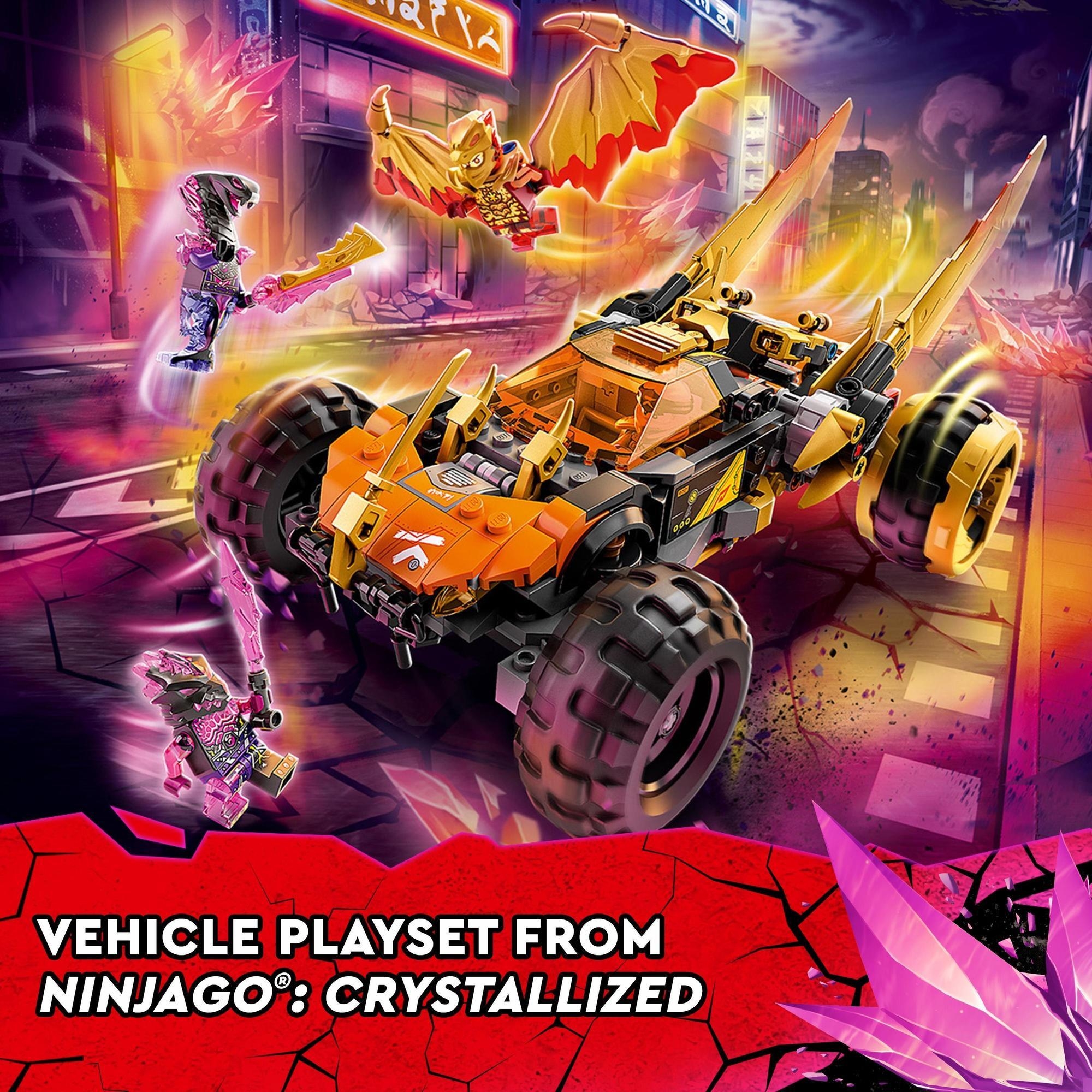 LEGO Ninjago 71769 Chiến xe rồng hùng dũng của Cole (384 chi tiết)