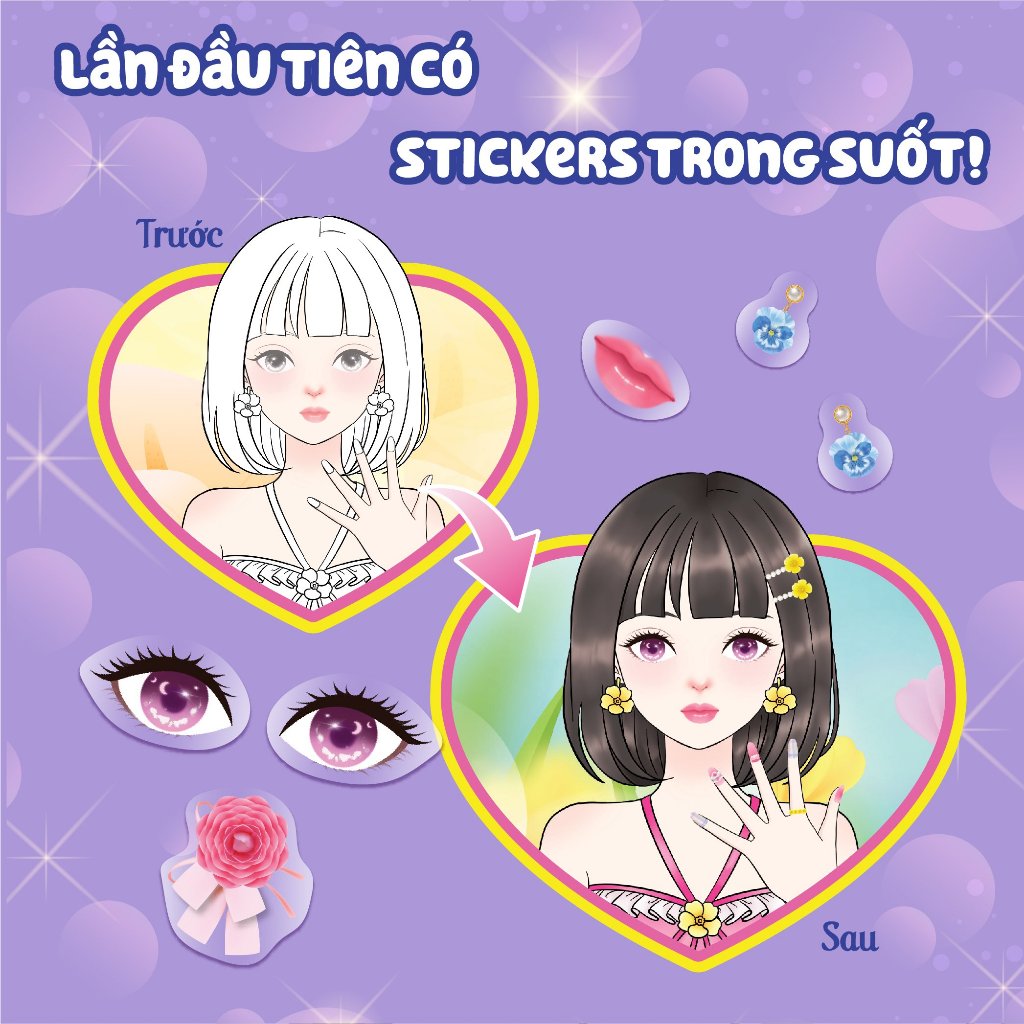 Combo Sách Trang Điểm Công Chúa _MEGA