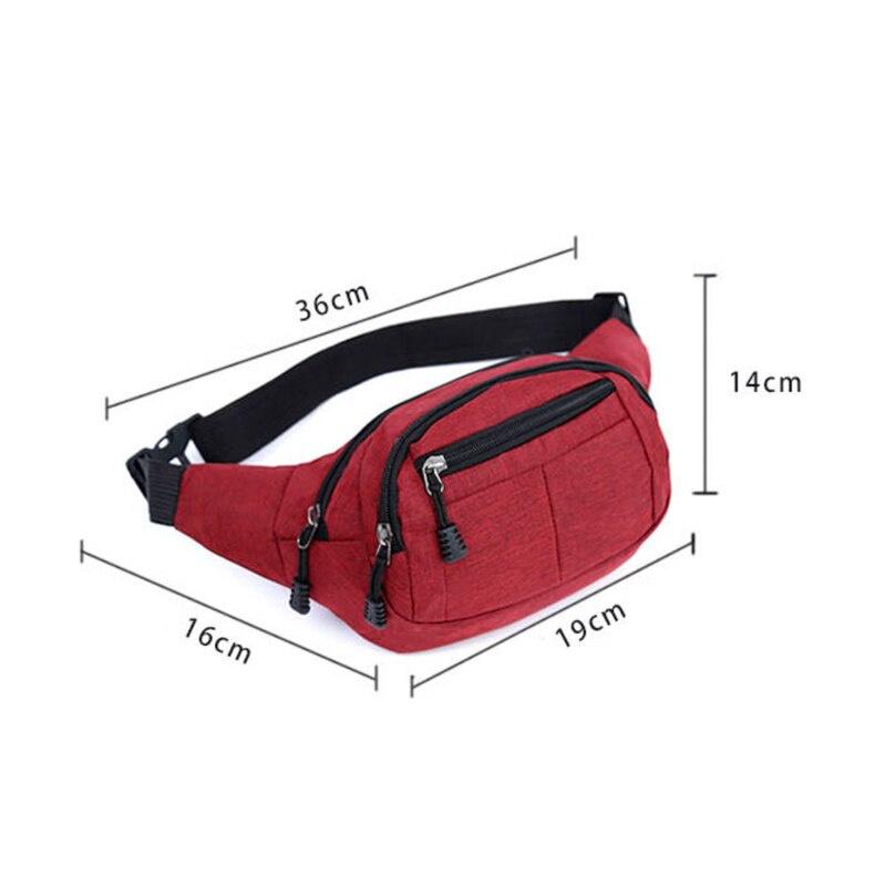 Men Women Running Waist Bag Marathon Running Bag Outdoor Riding Fitness With Water Bottle Waterproof Phone Sport Belt Waist Bags