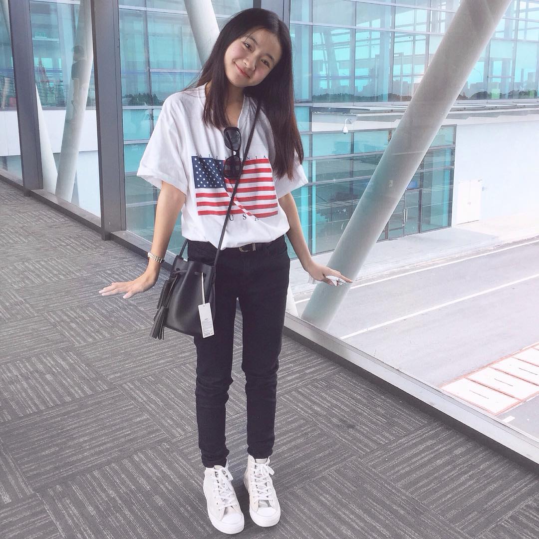 Áo Thun Cờ Mỹ thiết kế - American Flag T-Shirt - Áo Unisex Nam/Nữ 100% tagless cotton
