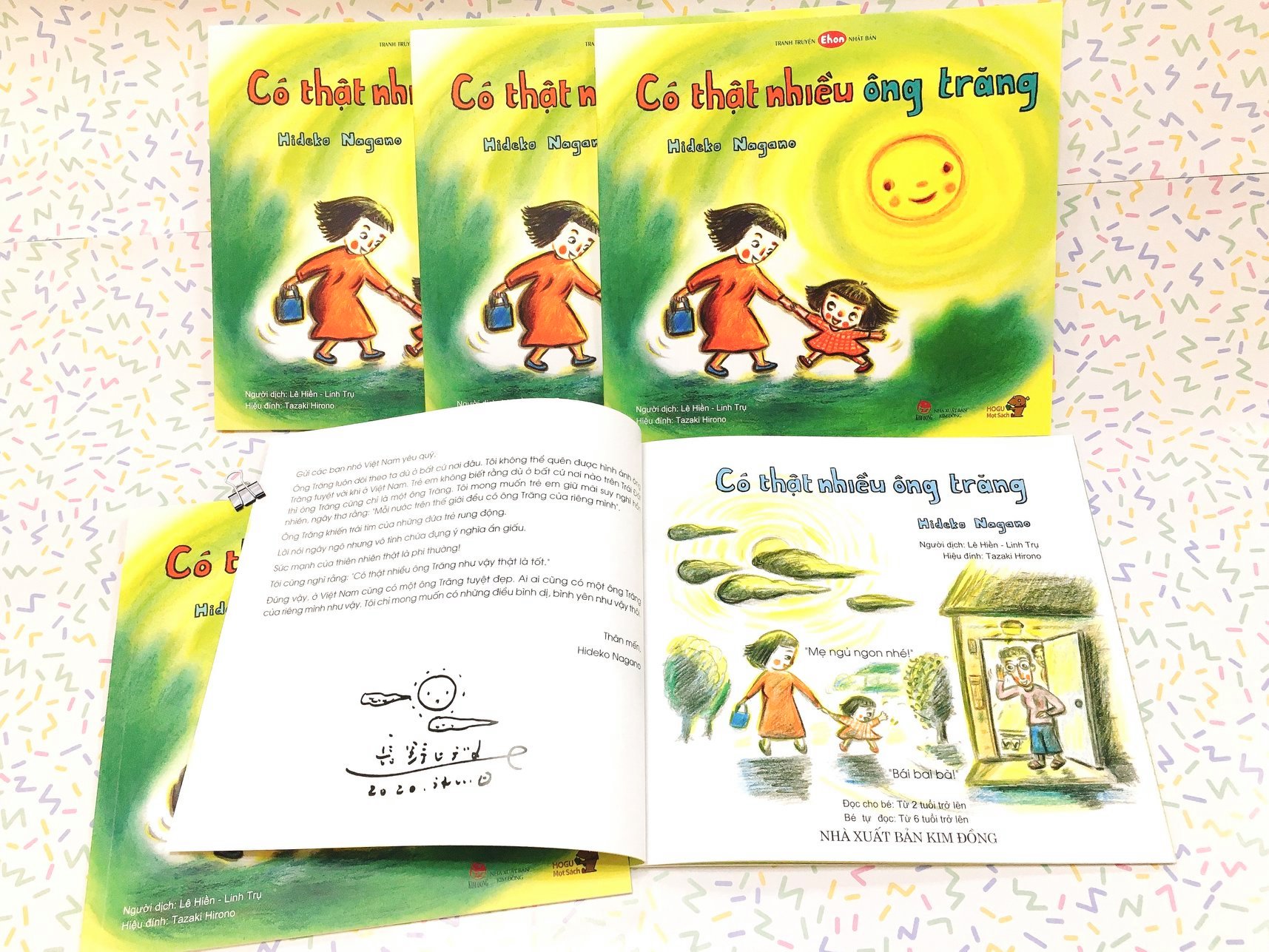 Ehon - Phát triển quan sát - Combo "Ông Trăng Ơi!" - cho bé 3-6 tuổi - Bao gồm: Có thật nhiều ông trăng và Chúng tớ ăn mất Trăng rồi.
