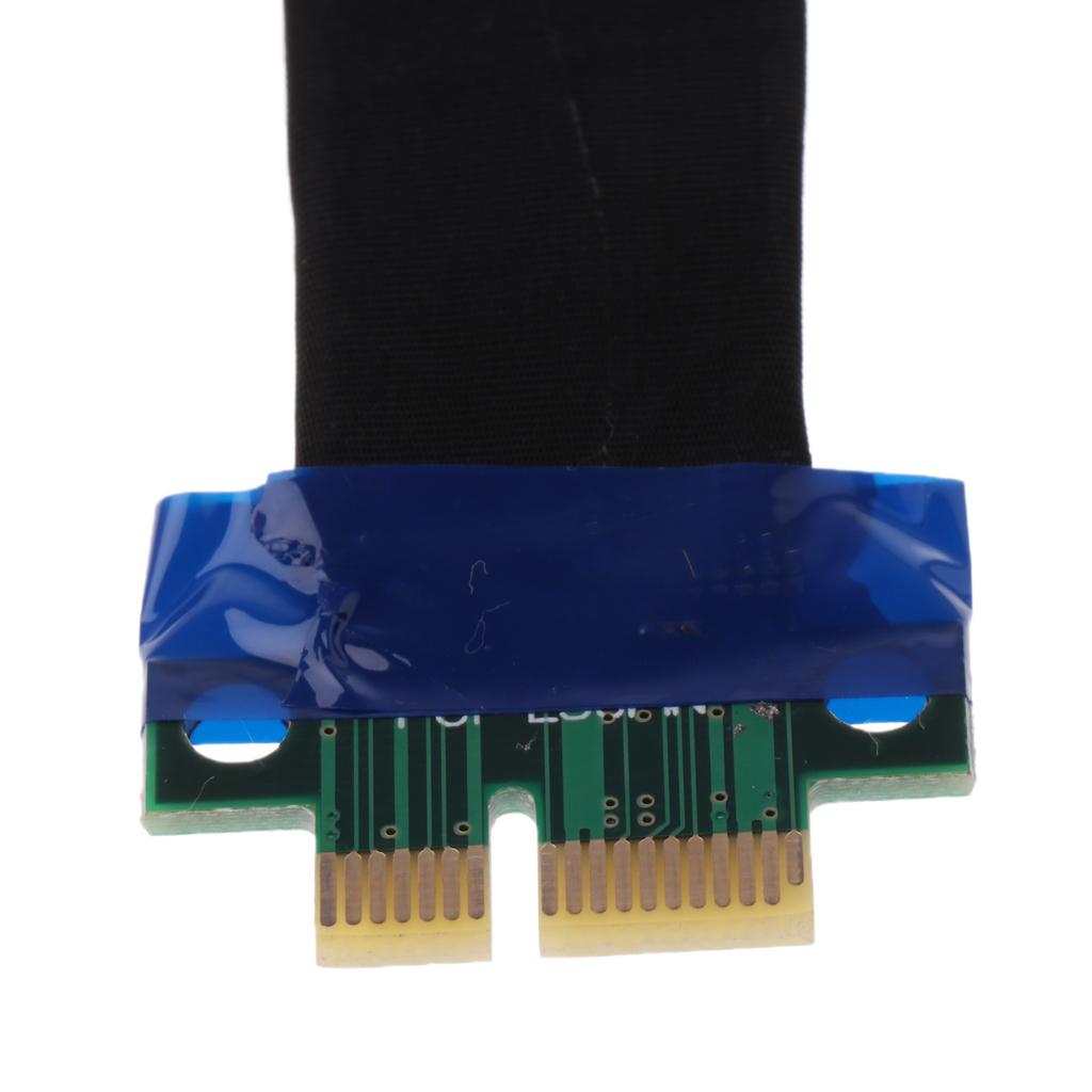 Adapter Cable PCI-E Express 4X & 1X Riser Card Flexible Cord Ribbon Cables