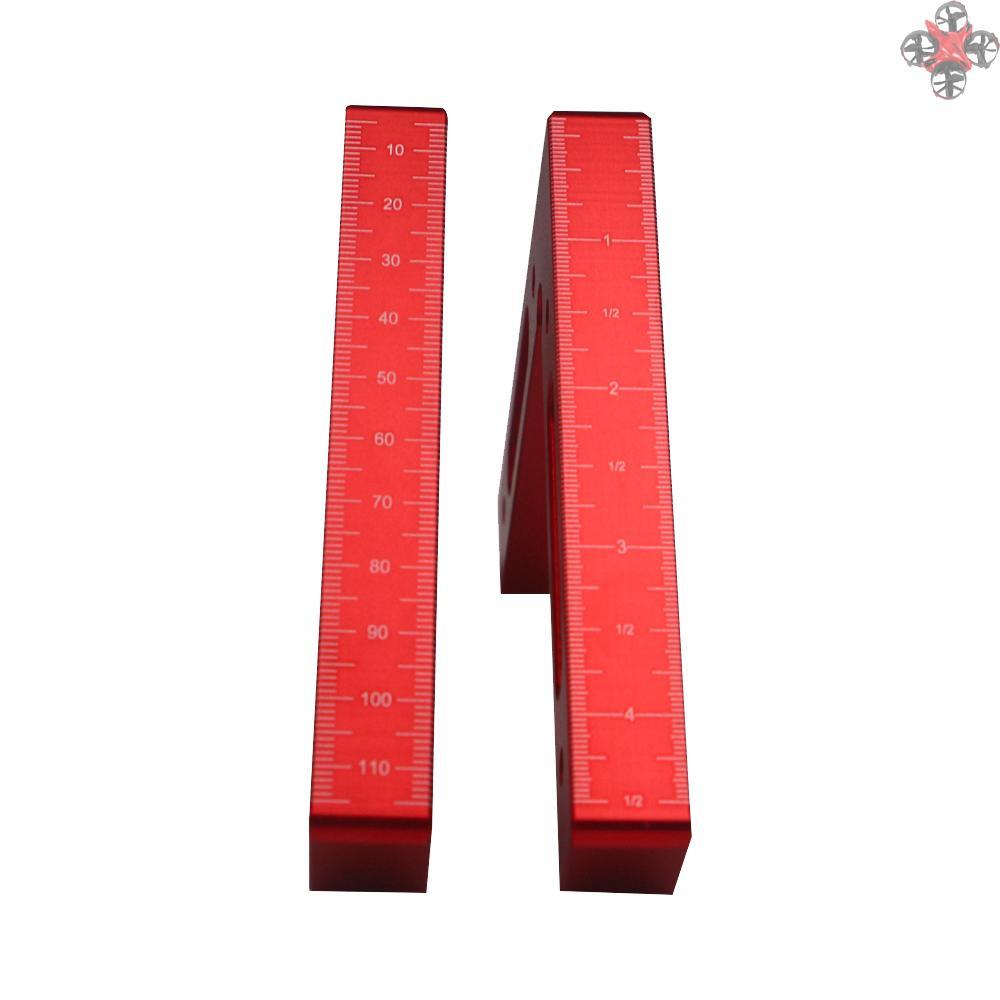 Thước Đo Góc 90 Độ 120x120mm Bằng Hợp Kim Nhôm