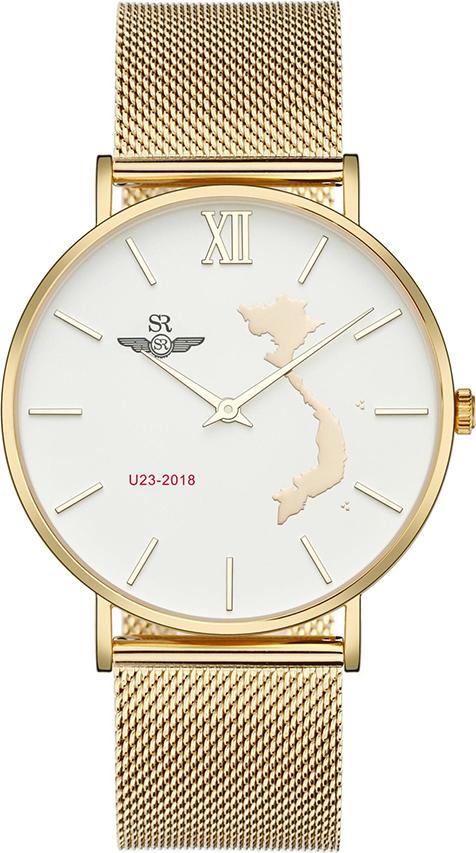 Đồng Hồ Nam Dây Thép Dạng Lưới SRWATCH VNU2318.1402