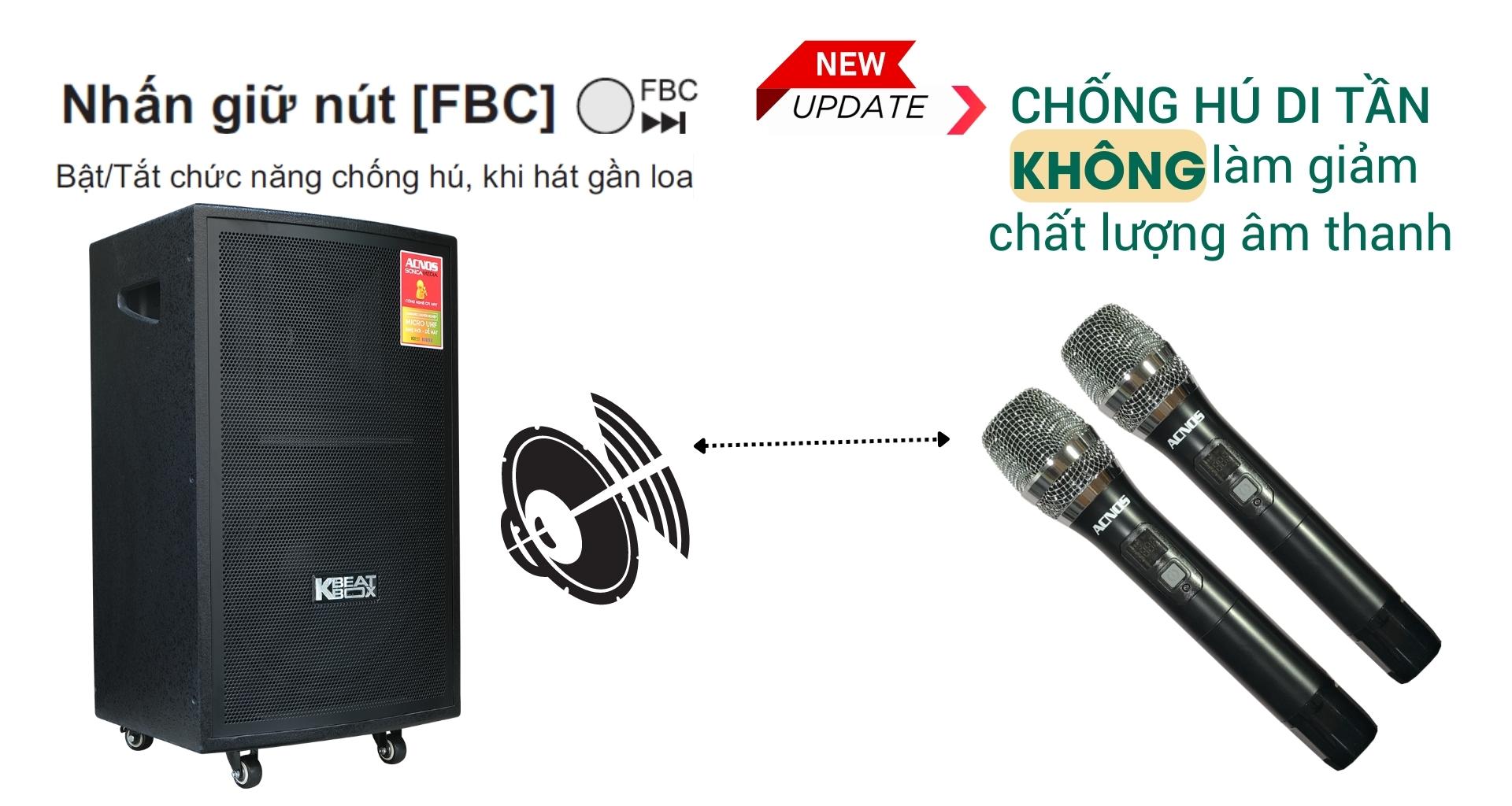 [HÀNG CHÍNH HÃNG] Dàn karaoke di động ACNOS CB31