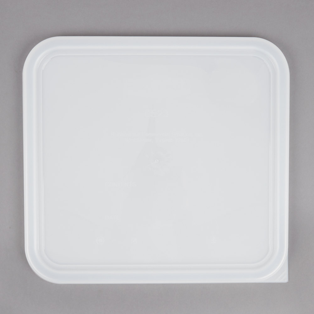 Hộp nhựa đựng đồ cao cấp Rubbermaid có nắp đậy cao cấp chịu được nhiệt độ cao có nhiều size | SAOVIETCO | FG630600CLR