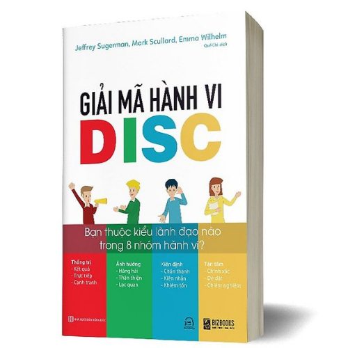 Sách Giải Mã Hành Vi DISC: Bạn Thuộc Kiểu Lãnh Đạo Nào Trong 8 Nhóm Hành Vi? - MinhAnBooks