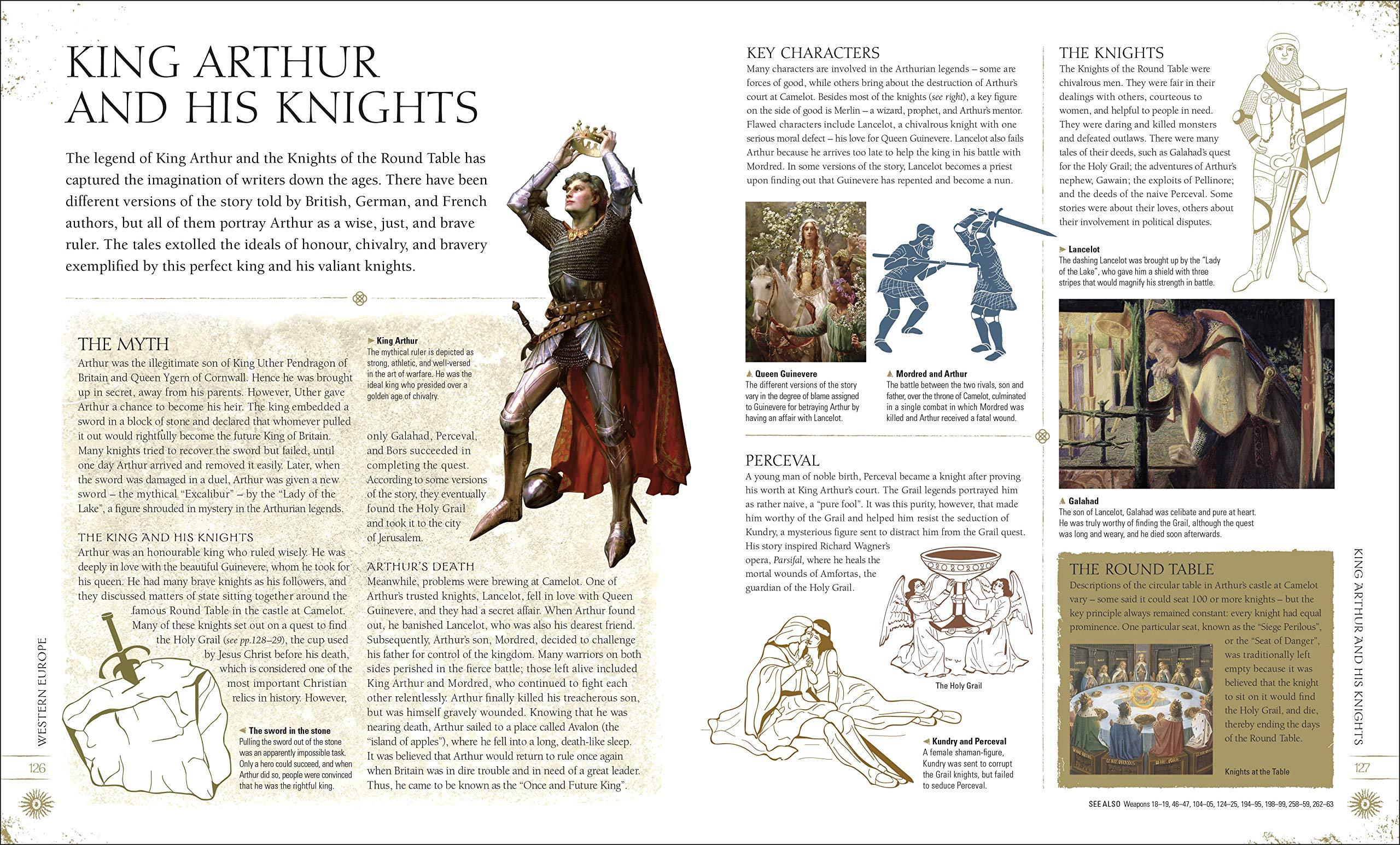 Myths &amp; Legends: An Illustrated Guide To Their Origins And Meanings