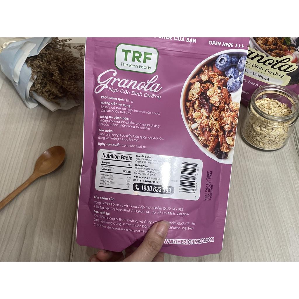 Ngũ cốc Granola Giảm Cân Healthy Ăn kiêng The Rich Foods Vani 250g