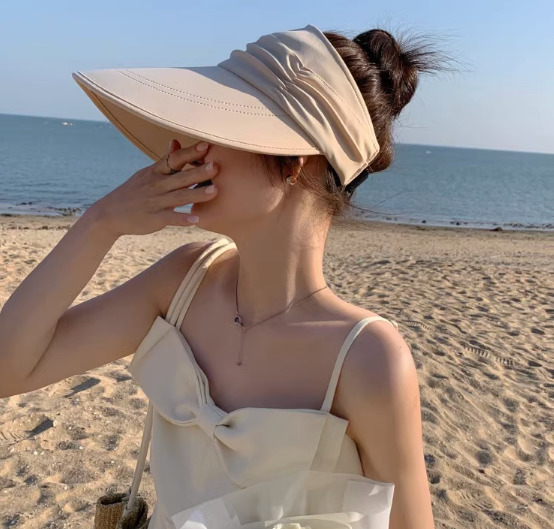 Mũ rộng vành chống nắng chồng tia cực tím cao cấp mới, nón nữ đi nắng rộng vành thời trang