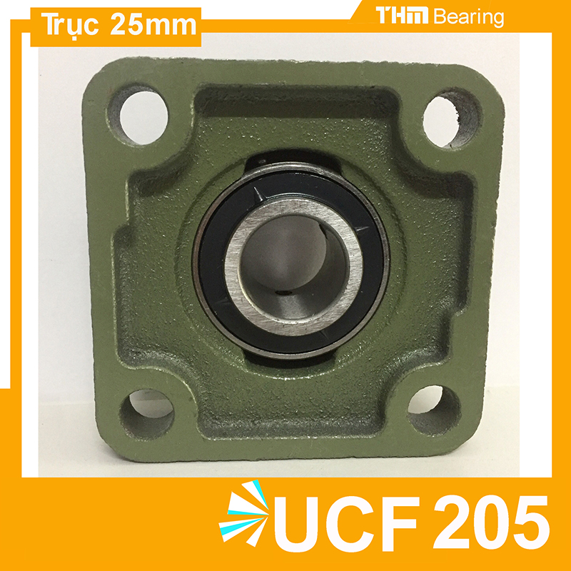 Gối đỡ UCF 205 đường kính trục là 25 mm