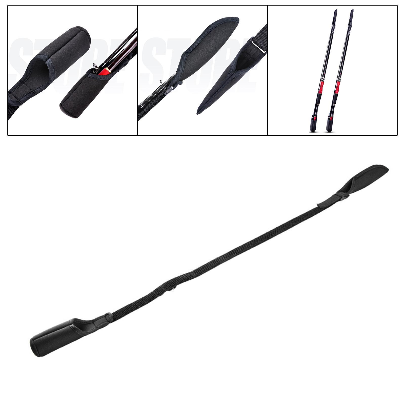 Fishing Rod Cover Tackles Water Resistant Holder Foldable Fishing Rod Sleeve