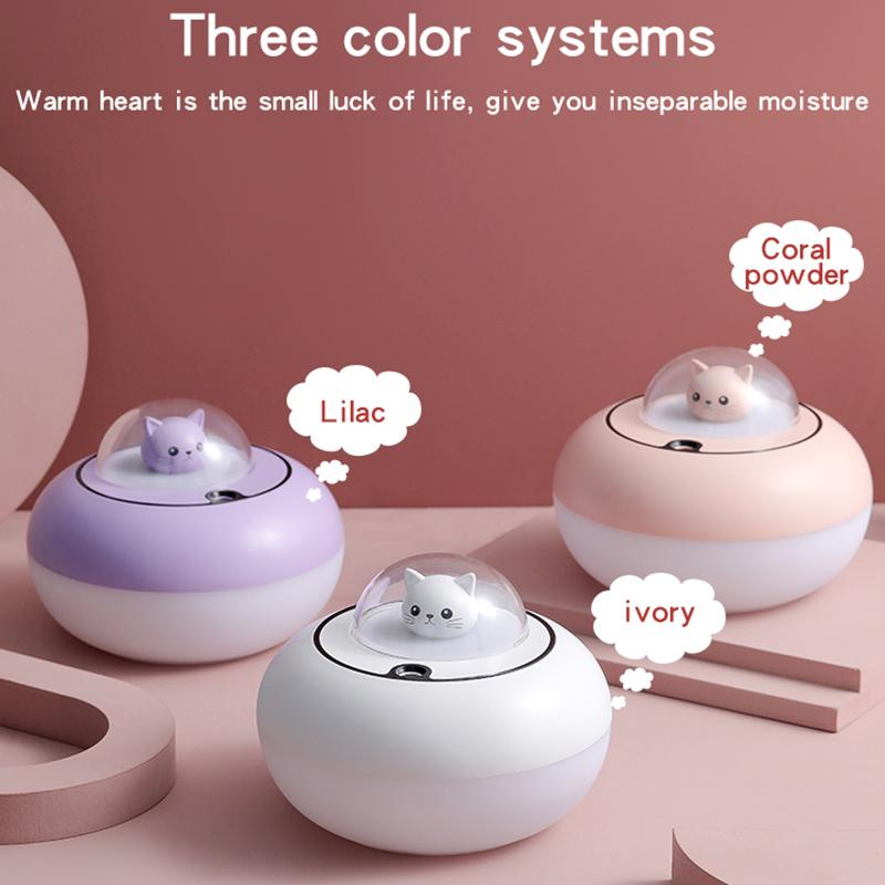 Máy Phun Sương Tạo Độ Ẩm Mini Điều Hòa Không Khí Cho Nhà Bay Hơi Thơm Phòng Ống Giác Hơi Xông Phòng Ẩm Khuếch Tán Ngủ Cấp Tắt Tiếng
