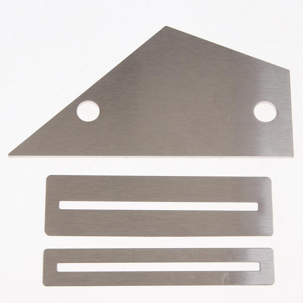 6x Guitar Supply Grinding Fret Rocker+Fret Fretboard Gauge