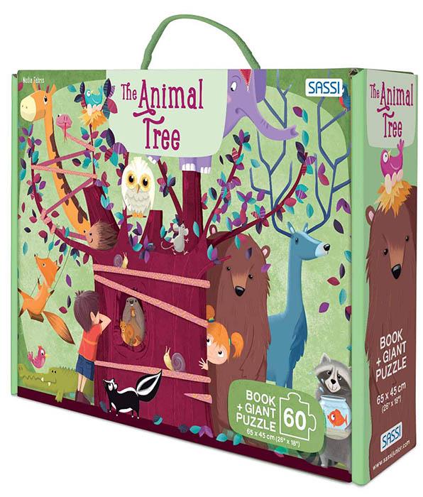 The Animal Tree (Book + Giant Puzzle)