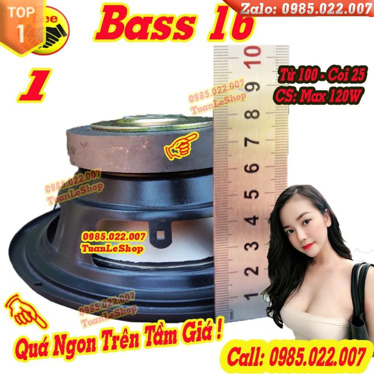 LOA BASS 1 TAC 6 GIÁ HẠT RẺ - GIÁ 02 LOA BASS 16 TỪ 100 GÂN CAO SU