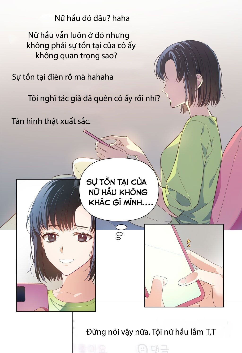 tôi đã ở đây ngay từ ban đầu chapter 0 8