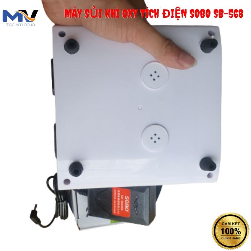 Máy sủi oxy tích điện Sobo SB-368/SB-468/SB-568 cho hồ cá