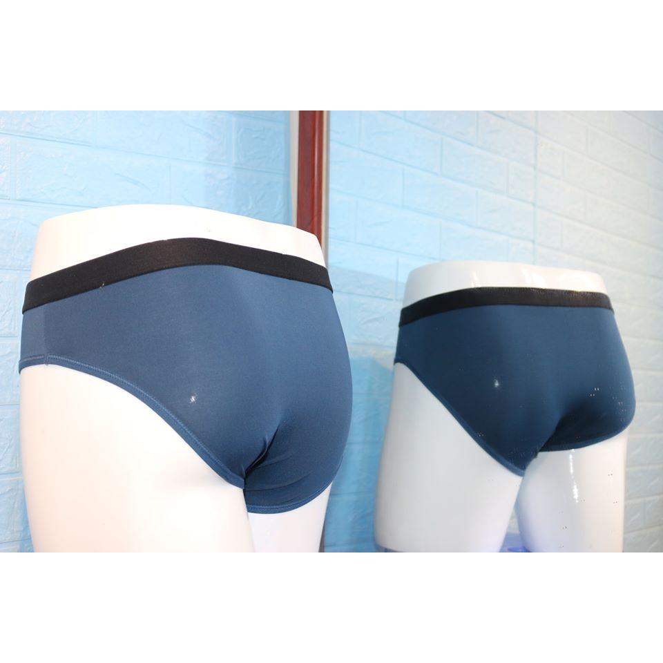 Combo 3 Quần Lót Nam Trơn, Chất Liệu Cotton Co Dãn, Thoáng Mát VAZCO.