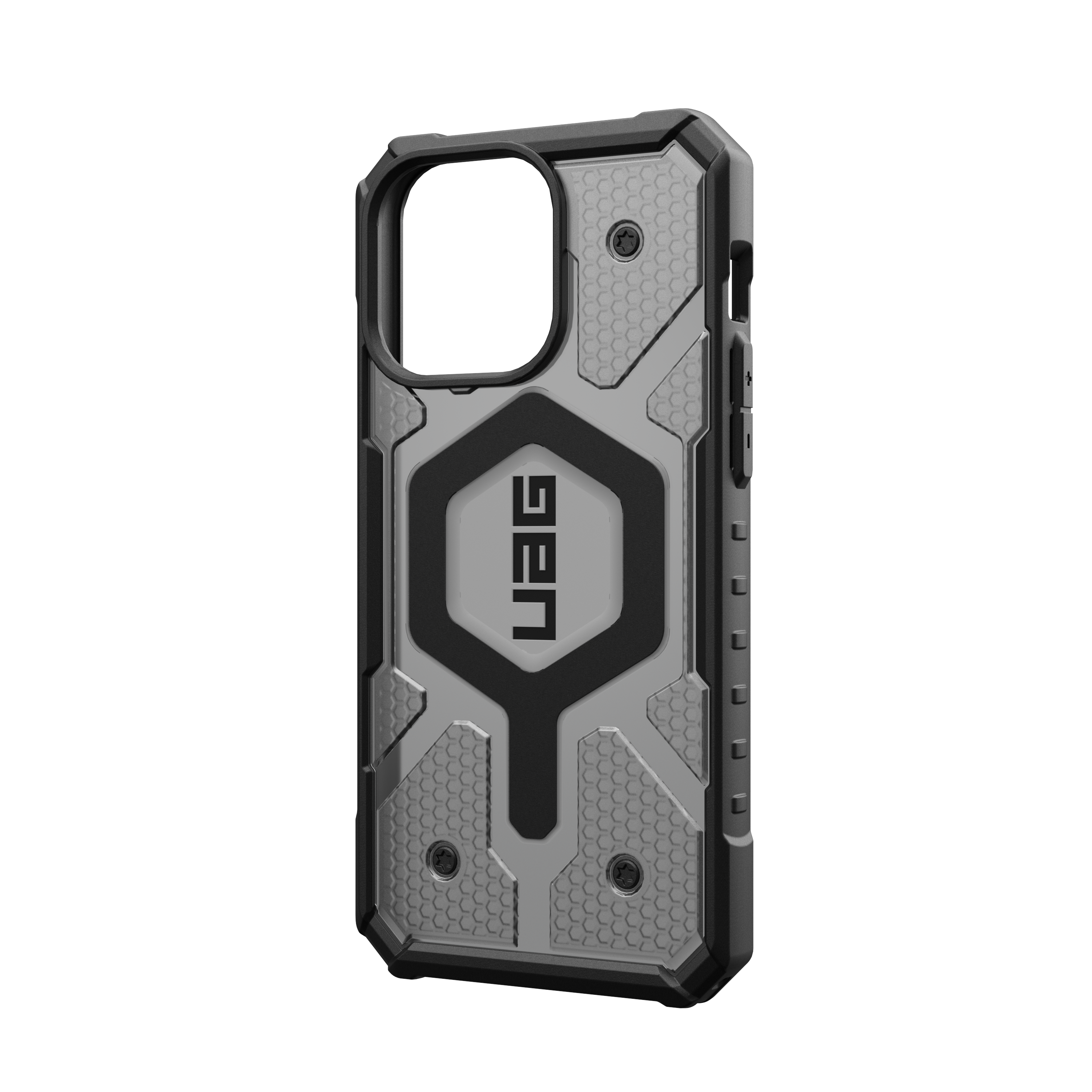 ỐP LƯNG UAG PATHFINDER MAGNETIC CLEAR CHO IPHONE 15 PRO MAX/15 Pro/15 Plus/15 - Hàng Chính Hãng