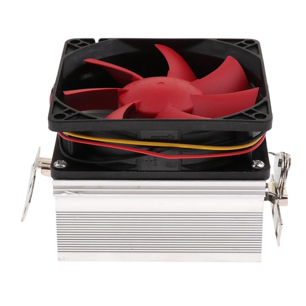 12V 2500RAM Quiet Cooling Fan 8cm Computer CPU Cooler Heat Sink for AMD CPU
