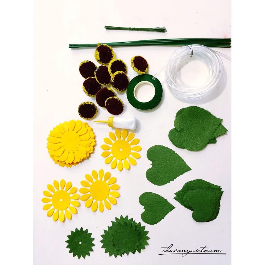 Kit 9 bông hoa hướng dương